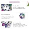 Charm Girassol Colorido estilo Pandora - SCC1701