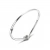 Bangle Sparkling Wishbone Heart Pandora - 599297C01
