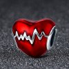Charm Batimento cardiaco estilo Pandora - SCC249