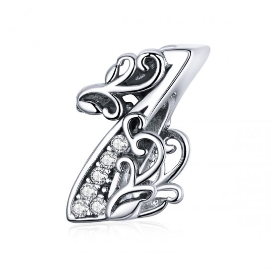 Charm Número 1 life Pandora - SCC1418-1  Clique na imagem para fechar