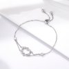 Pulseira Love Cardiogram estilo Pandora - SCB022