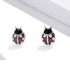Brincos Petit Joaninha estilo Pandora - SCE972