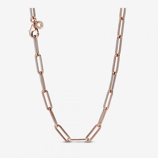 Colar Corrente de Elo longo Pandora Rose - 388349  Clique na imagem para fechar
