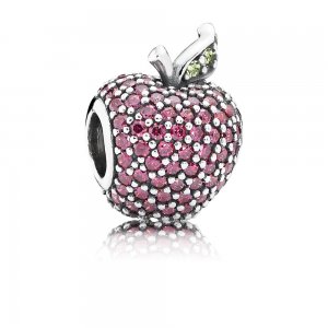Charm berloques PANDORA Brilhante Maça - 791485CFR