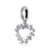 Charm Pendente Tecer Amor estilo Pandora - SCC1520 Charm Pendente Tecer Amor estilo Pandora - SCC1520