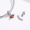 Charm Pendente Planeta do amor estilo Pandora - SCC1165