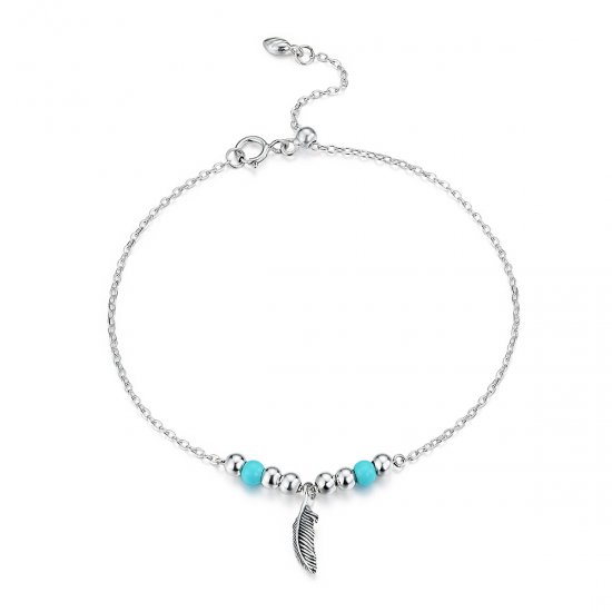 Pulseira Tribo misteriosa estilo Pandora - SCB181  Clique na imagem para fechar