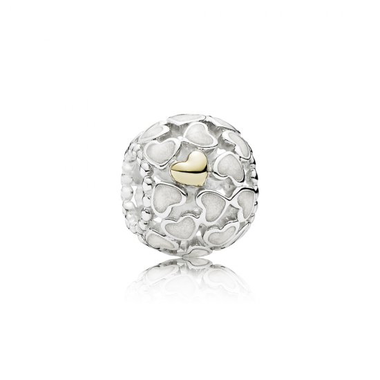Charm berloques PANDORA Multi Corações Cintilantes  Clique na imagem para fechar