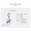 Charm Pendente Egito - Olhos Gêmeos estilo Pandora - SCC1857