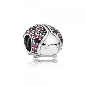 Charm PANDORA de Prata Brilhante Joaninha - 791484CFR Charm PANDORA de Prata Brilhante Joaninha - 791484CFR