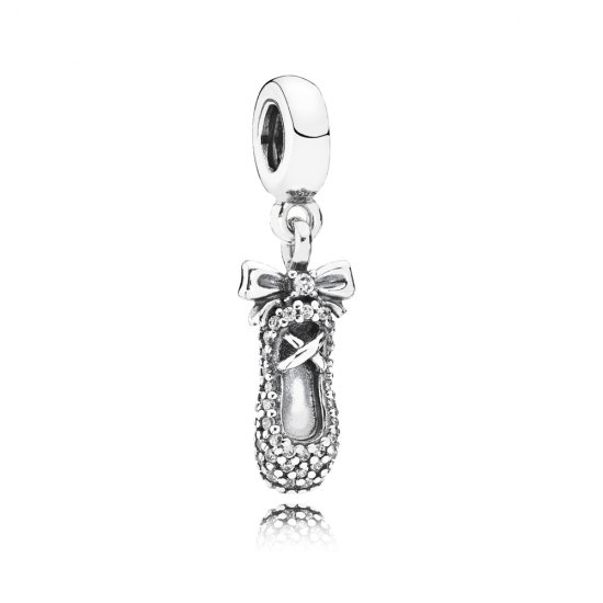 Charm PANDORA Sonho de Bailarina - 791506CZ  Clique na imagem para fechar