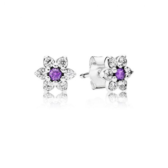 Brinco PANDORA Forget-Me- Knot Flor da Recordação - 290690ACZ  Clique na imagem para fechar
