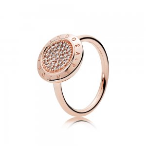 Anel Rose™ Brilho PANDORA - 180912CZ