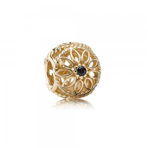 Charm berloques PANDORA de Ouro Beleza Delicada