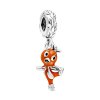 Charm Pendente Disney, pássaro laranja Pandora - 798877C01 Charm Pendente Disney, pássaro laranja Pandora - 798877C01