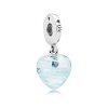 Pingente PANDORA Murano Coração Azul - 797142