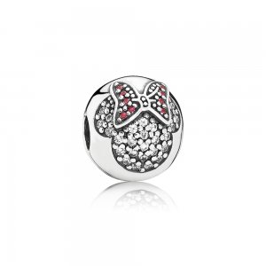 Clipe PANDORA Minnie - 791450CZ Clipe PANDORA Minnie - 791450CZ