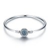 Bracelete estilo Pandora Rígido Olho da guarda - SCB012