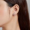 Brincos Petit Raposa adorável estilo Pandora - SCE1084
