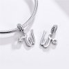 Charm Pendente Letra W estilo Pandora - SCC1183-W