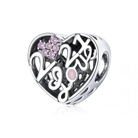Charm Confissão de Amor 2021 estilo Pandora - SCC1743  Clique na imagem para fechar