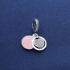 Charm Pendente PANDORA "Você faz meu coração sorrir" - 792149EN24