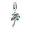 Charm Pendente Palmeira estilo Pandora - SCC697 Charm Pendente Palmeira estilo Pandora - SCC697