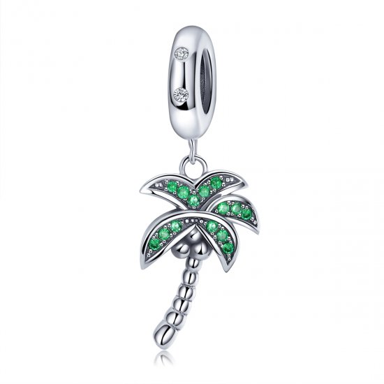 Charm Pendente Palmeira estilo Pandora - SCC697  Clique na imagem para fechar