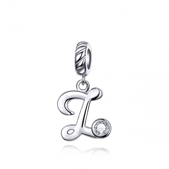 Charm Pendente Letra Z estilo Pandora - SCC1183-Z  Clique na imagem para fechar