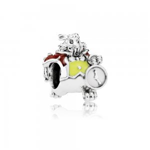 Charm berloques PANDORA Coelho Branco - 791898ENMX Charm berloques PANDORA Coelho Branco - 791898ENMX