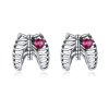 Brincos Petit Costelas estilo Pandora - SCE970