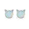 Brincos Petit Estrela miau estilo Pandora - SCE538-Q Brincos Petit Estrela miau estilo Pandora - SCE538-Q
