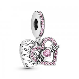 Charm Pendente Coracao E Mamae Pandora - 799402C01