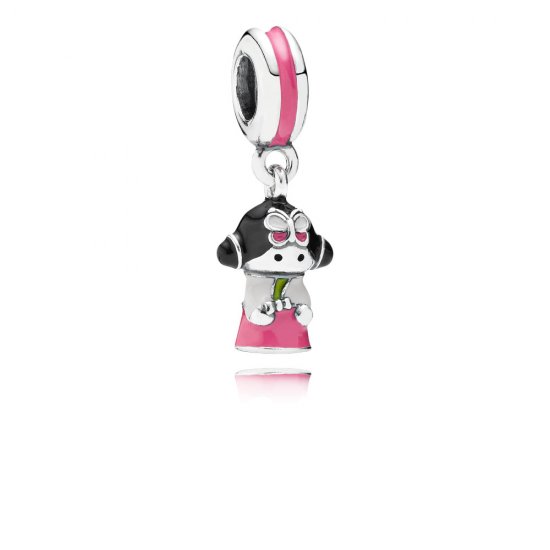 Charm com Pendente PANDORA Boneca Coreana - 791387ENMX  Clique na imagem para fechar