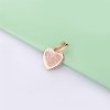 Pendente Coração de Brilho Fosco Pandora Rose - 387926