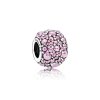 Charm PANDORA Gotas de Orvalho Rosa - 791755PCZ Charm PANDORA Gotas de Orvalho Rosa - 791755PCZ