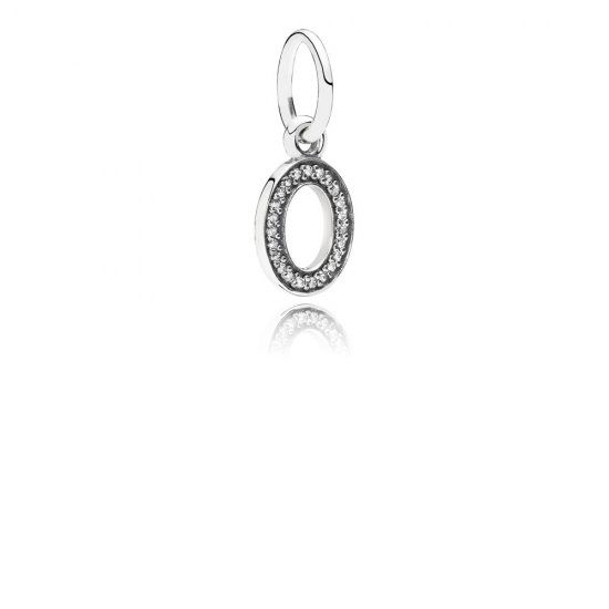 Pingente PANDORA de Prata Brilhante Letra O - 791327CZ  Clique na imagem para fechar