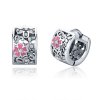 Brincos Petit Linguagem das flores estilo Pandora - SCE541 Brincos Petit Linguagem das flores estilo Pandora - SCE541