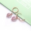 Brinco Vidro Murano Rosa & Sai Pandora - 288317PMU