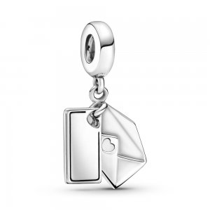 Charm Pendente Carta e Envelope gravura Pandora - 799274C00