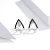 Brincos Petit Geometria Simples estilo Pandora - SCE924
