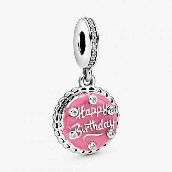 Charm Pendente Feliz Aniversário - 798888C01  Clique na imagem para fechar