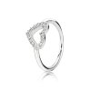 Anel PANDORA de Prata com Zircônia Cúbica - 190861CZ - Anéis Anel PANDORA de Prata com Zircônia Cúbica - 190861CZ - Anéis