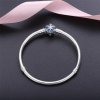 Pulseira Pandora de prata Floco de neve clássico
