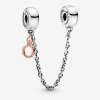 Corrente De Segurança Pandora Rose™ O Coroa Pandora - 788313 Corrente De Segurança Pandora Rose™ O Coroa Pandora - 788313