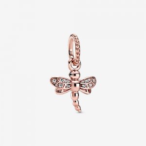 Pendente Libélula cintilante Pandora Rose - 388803C01 Pendente Libélula cintilante Pandora Rose - 388803C01