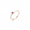 Anel Solitário Azul Claro Pandora Rose™ - 189259C02