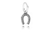 Charm PANDORA de Prata Pendente Brilhante Amuleto da Sorte - 791306CZ Charm PANDORA de Prata Pendente Brilhante Amuleto da Sorte - 791306CZ