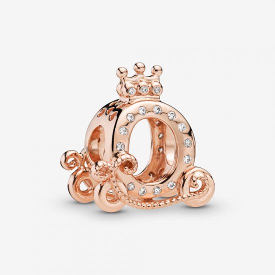 Charm Crown O Carruagem Pandora Rosa - 788129CZ  Clique na imagem para fechar