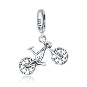 Charm Pendente Bicicleta estilo Pandora - BSC384 Charm Pendente Bicicleta estilo Pandora - BSC384